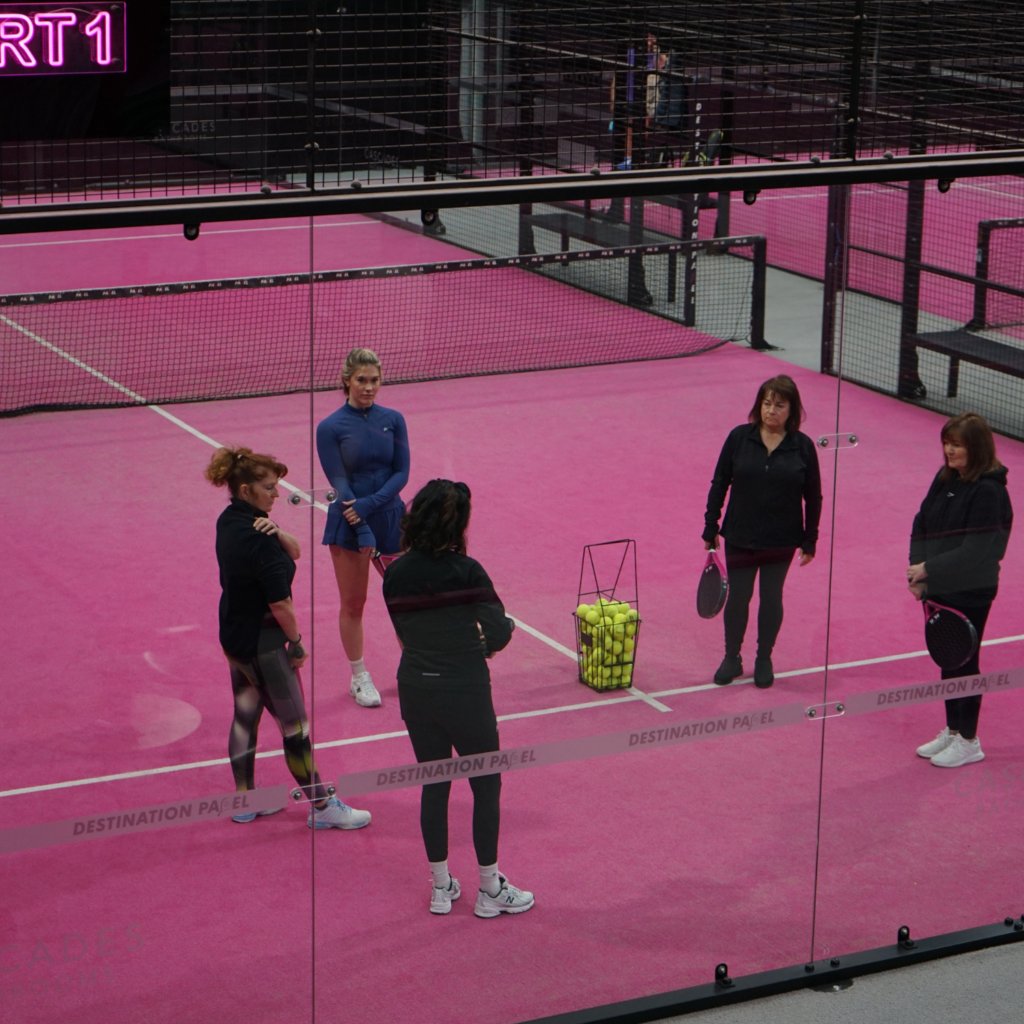 Corporate and social padel events
